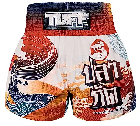 Tuff Sport MS670 The Wind in The Water Muay Thai Shorts XL