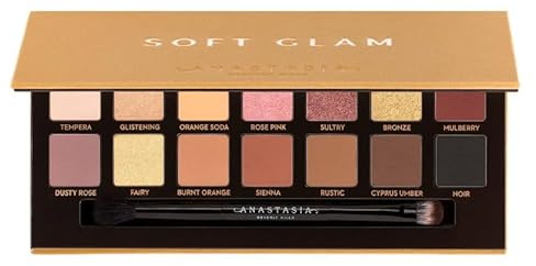 Anastasia Beverly Hills Original | Mini Pallette - Palette di 9 ombretti | by BELLA (SOFT GLAM, 0,74 g x 14 ombre (confezione da 1))