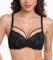 Lemorosy Women's Lace Bras Sexy Push Up Comfort Full Cup Plus Size Underwear(Black,36D)