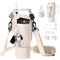 HEYIDAMAI Stanley Cup Tasche - Wasserflaschenhalter Tasche für Stanley Cup 40oz, mit Verstellbarem Riemen und Handyfach, für Reisen, Wandern, Laufen, Radfahren