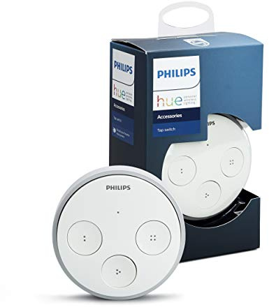 Philips Hue Tap, kabelloser, intelligenter Schalter, Zubehör für Ihr Philips Hue System