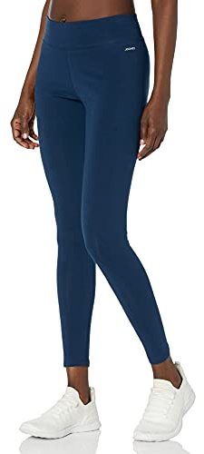 Jockey Women's Active Cotton Stretch Wide Waistband Ankle Leggings