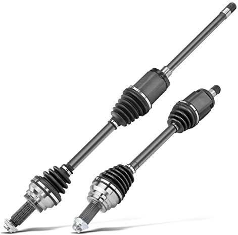 Frankberg 2x Antriebswelle Achswelle Automatikgetriebe ohne ABS Ring Kompatibel mit X5 E70 X5 F15 F85 X6 E71 E72 X6 F16 F86 Replace# 31607607937