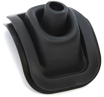 DYEKNEE Shifter Lever Handle Boot Seal, Standard Replacement Part 26093753 47106 2609-3753, Compatible with Chevrolet GMC 2000-2006 Silverado, Sierra, Suburban, Yukon and Many More (Black)