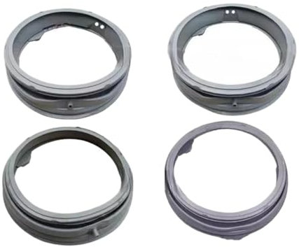 Tätningsring For Tvättmaskinsdörr ，Kompatibel For LG, 4986EN1001 MDS55242601/2 4986EN1003 MDS63939301 Tätningsgummi Tvättmaskin Tätningar, Tvättmaskinstillbehör(MDS63939301)