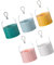 CALLARON 5pcs Beauty Egg Storage Box Lid Face Sponge Holder Makeup Blender Sponge Case Portable Breathable for Travel