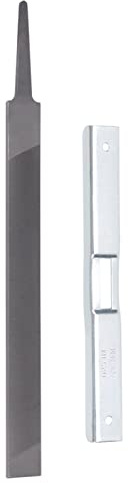 Affiliatore della a Catena, Strumento di Calibro di profondità del File Piatto con Kit Metodo Affinamento della a Catena Piatta per Motoseghe Generali, Kit Affiliatore utilità per Silvicoltura,