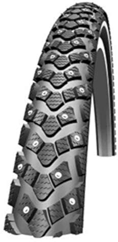 Schwalbe Unisex – Erwachsene Fahrradreife, Schwarz, Marathon Winter Plus Perf,SmartGu,TwinSkin 47-507-TwinSkin