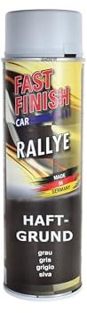 Haftgrund Spray Fast Finish, Primer, Grundierung, Grau 500ml, schnelltrocknend, hohe Füllkraft, überlackierbar, hitzebeständig bis 80°C, Innen- und Außenbereich
