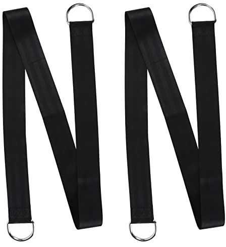 Hängemattengurte, Multifunktionaler Baumschaukelgurt, Hochfester Polyester-Hängeschaukelgurt, Baumschaukel-Hängegurt mit Schnalle für Outdoor-Camping (2 Riemen + 2 Schlösser)