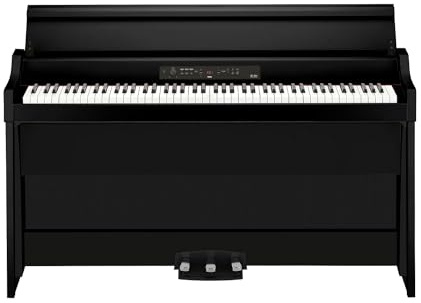 G1BAIR Digital Piano Black: Piano