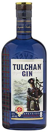 Tulchan Gin 70cl, 45% ABV |London Dry Style | Small Batch | Speyside, Scotland