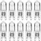 Lamkrtlp 10er Pack G9 Halogen Leuchtmittel, G9 Halogenlampen 40W 230V 2800K Dimmbare G9 Halogen Glühbirnen für Backofenlampe, Deckenleuchten, Leuchter [Energieklasse F]