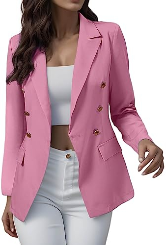 Damen Blazer Elegant Business Strickjacke,Wollblazer Damen Camel,Flieder Blazer,Boucle Blazer Rosa,Oversize Blazer Damen Beige,Blazer Pailletten,Weißer Longblazer Damen