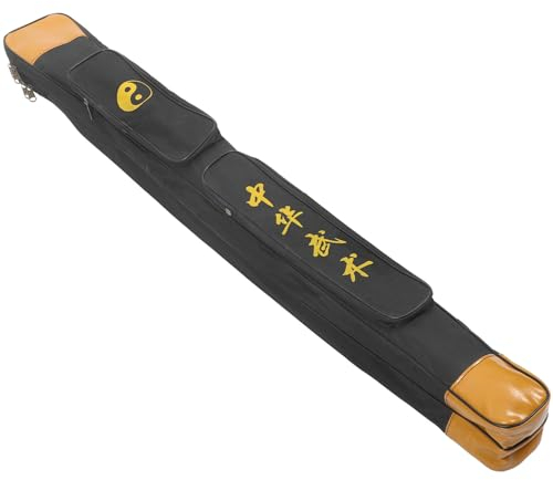 Taichi-Schwerter-Tragetasche Chinesische Kung-Fu-Schwerter-Tasche Doppelschichtige Schwerter-Tragetasche Ninja-Halter Scheidenabdeckung -Aufbewahrung Schultertasche