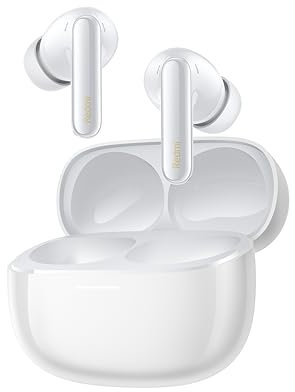 Xiaomi Redmi Buds 6 Pro - Auriculares inalámbricos, cancelación de Ruido, Ligeros, hasta 36 Horas de autonomía, Bluetooth 5.3,Blanco (Versión ES)