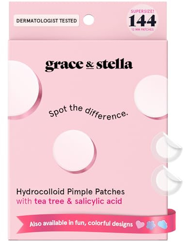 grace & stella Award Winning Pore Strip - Pimple Patches for Face