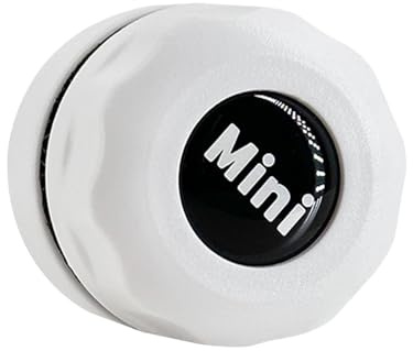 MiOYOOW Brosse Réservoir Poissons Magnetique, Nettoyeur de Vitre Magnétique pour Algues, Mini Aimant Algues Verre, Raclette Nettoyeur d'algues pour Verre d'épaisseur Jusqu'à 10 mm (S/L)
