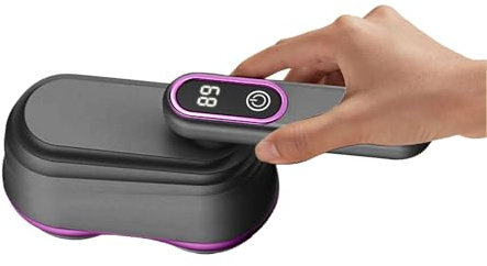Raspador De Pelusas Para Muebles - Portátil Recargable Con Removedor De Pelusas De Doble Cabezal - Suministros Diarios Hogar Prendas Lana Vellón Lavanderia Sofá Dormitorio Zapatos Alfombras Muebles