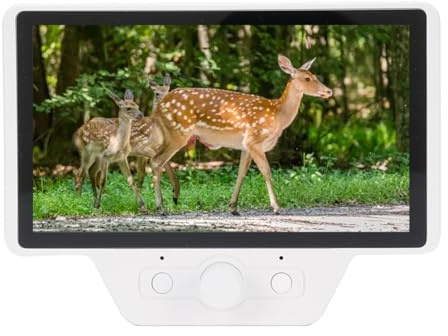 YWBL-WH Oculaire de Microscope WiFi, Enregistreur HD 2K avec écran IPS de 5 Pouces, Idéal pour l'observation des étoiles et l'exploration