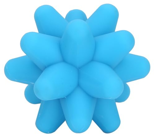 Dioche Spiky Massage Balls, 2 Colors Acupoint Physical Massage Balls, Lacrosse Ball Roller Set Perfect for Foot Massage, Deep Tissue Massage, Trigger Point (Blue)