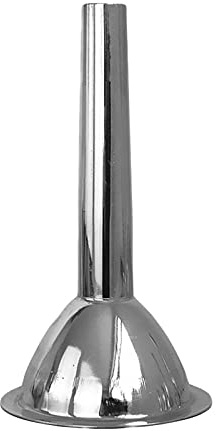 Yinuoday Tubo de relleno de salchichas, tubo de llenado de acero inoxidable, embudos multifuncionales para picadora de carne manual o eléctrica tamaño 32
