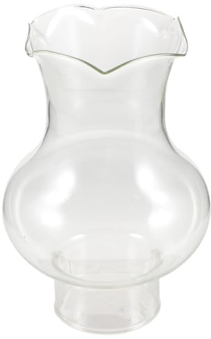ibasenice Ersatzglas Petroleumlampe Ersatz Öllampe Lampenschirm Ersatzglas Lampenglas Ersatzschirm Petroleumlampe Glaszylinder Camping Lampe Pendelleuchte Vesta Leuchtenschirm