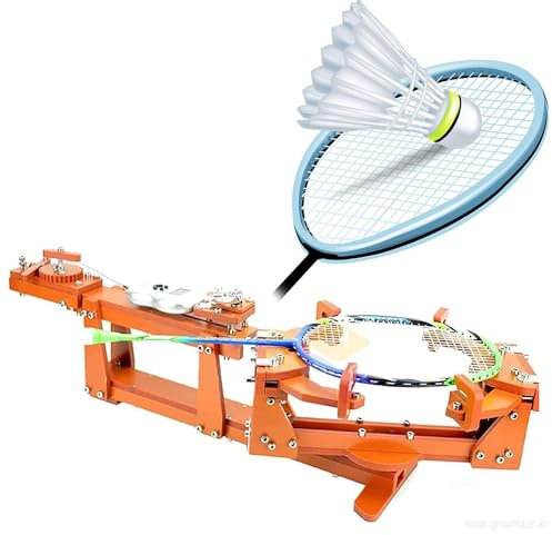 Tennisbesaitungsmaschine, Tischschläger-Reting-Maschine mit Besaitungswerkzeugen für Tennis, Squash, Badminton – ein Muss für Schläger-Enthusiasten!