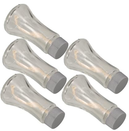 POPETPOP 5pcs Laboratory Alcohol Lamp 30ml Glass Mini Sealed Alcohol Burner Tool Science Experiment Heating Equipment for Camping and Outdoor Use