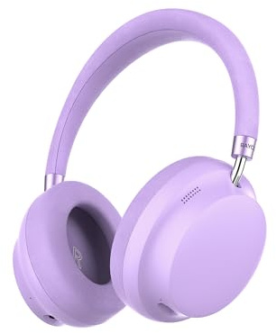 Raycon Essential Headphones - Auriculares inalámbricos Bluetooth sobre la oreja, con cancelación activa de ruido híbrida, 5 micrófonos integrados, IPX4 resistentes al agua y 50 horas de duración de la