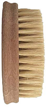 Vegetable Brush - Made from All Natural Bamboo and Palm Fibers - Scrub and Clean Carrots, Potatoes, Corn, Beets etc. (Single Pack)