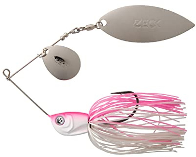 ZECK Spinnerbait - Spinnköder | 20g | Pink Whitey