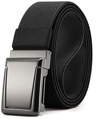 CHAOREN Cinturon Táctico Hombre, Cinturones Elastico homem, Cinto Homem de Trabajo Casual Deportivo Multifuncional 38mm