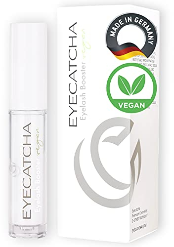 EYECATCHA VEGAN | PREMIUM Wimpernserum für lange Wimpern | MADE in GERMANY | Testsieger | Eyelash Booster | Wimpernbooster für schnelles Wachstum