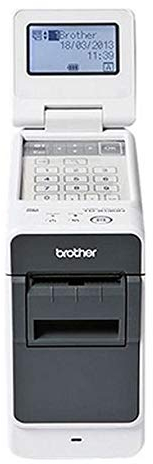 BROTHER TD-2130N Thermodrucker, 300 dpi, WiFi, Bluetooth, Grau / Weiß