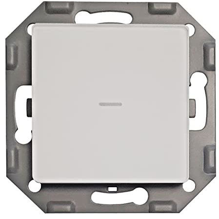 PowerRay WiFi Touch Smart Switch Licht Schalter - PR-SSW-01 - Glas mit 5,5 x 5,5 cm Adapter