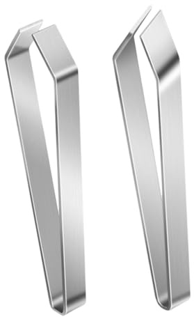 Alipis 2pezzi Pinze in Acciaio Inossidabile Per Lische Di Pesce Pinze Piatte e Oblique Per Rimuovere Residui e Lische Dalla Carne Strumento Da Cucina Multiuso Per Cuochi Casalinghi e Chef