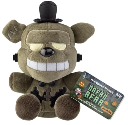 Funko Plush: Five Nights At Freddy's (FNAF) Dreadbear - 5.5 - Collectable Soft Toy - Birthday Gift Idea - Official Merchandise - Stuffed