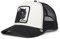 Goorin Bros. Unisex-Erwachsene The Farm Original Adjustable Snapback Trucker Hat Baseballkappe, Schwarz/Weiß (der Panther), Einheitsgröße