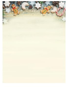 Great Papers! Cookie Exchange Letterhead, 80 count, 11 x 8.5 (2017024)