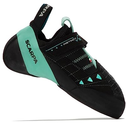 Scarpa Dam Instinct Vs Wmn klätterskor, Svart Aqua Fjw, 39.5 EU