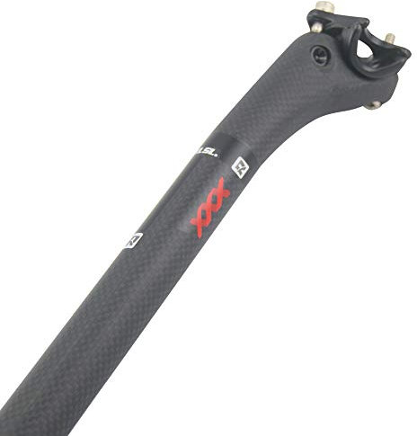reggisella bici da corsa RXL SL tubo sella carbonio 3K opaco nero offset 25mm mountain-bike 30.8*350mm
