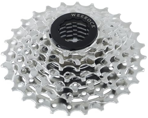 WEEROCK Bike Cassette Sprocket 7 Speeds 11-28T Bicycle Cassette for Mountain Bike MTB Cycling Replacement Part