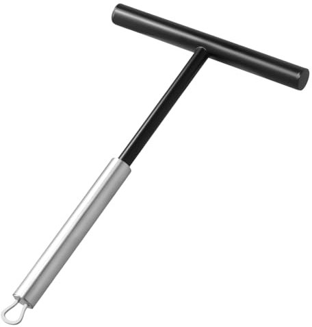 Rapidbok Spatola Crespelle Pancake, Crepes Distributore in Acciaio Inox, Forma di T Spatola Crespelle Pancake, per la Cucina di Casa Forniture per Panifici/Ristoranti (12,2 * 20cm)