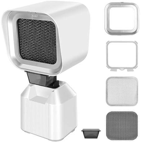 Mingfuxin Portable Range Hood, Mini Desktop Cooker Hood, Kitchen Extractor Hood with 2-Speed Exhaust Fan, Detachable Filter & Oil Collection Cup Kitchen Vent for Apartment, RVs Cooking BBQ Hot Pot