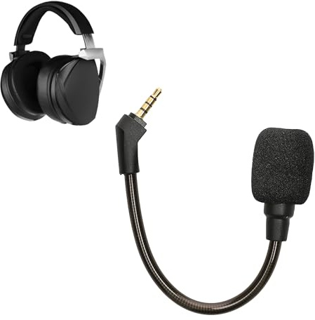 kwmobile Ersatz Kopfhörer Mikrofon kompatibel mit ASUS ROG Theta 7.1 Headset - Gaming Headphones Mikrofon mit 3,5 mm Klinkenstecker - Schwarz