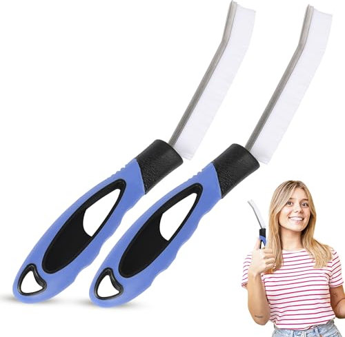 Cepillo para Limpiar Juntas Baño y Cocina - Cepillo Limpia Juntas Suelo - Limpieza de Grietas de Cerdas Duras - Resistente y Duradero, con Materiales Premium