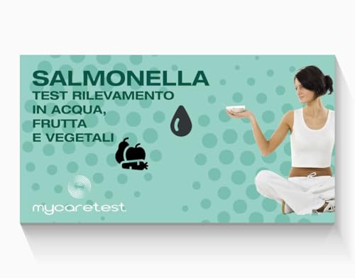 MyCare 2 Test Rilevamento Salmonella in Acqua, Frutta e Vegetali