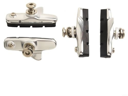 CashMuch 2Pair Blocchi Freno Strada Pastiglie Scarpe Bicicletta/Bike Racing Pinza Gomma + Metallo