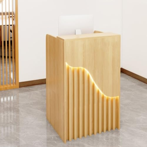 Kompakt Empfangstheke Mit Schubladen, Empfangstresen, Rezeptionstheken, Laden Theke Verkaufstheke Stisch, Für Firmenhallen, Hotelrezeptionen, Bekleidungsgeschäften, Salon, Lobby (Color : A, Size : 6
